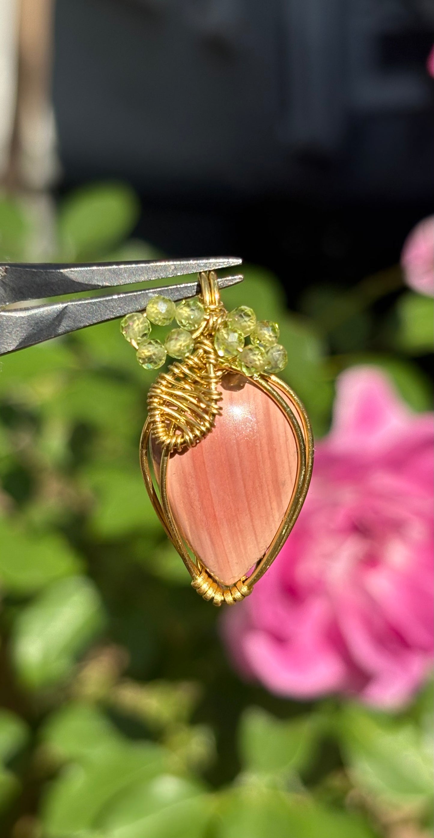 Imperial Jasper x Peridot Strawberry 🍓